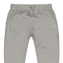 Load image into Gallery viewer, BK Unisex Fleece Sweatpants w/White Logo
