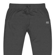 Load image into Gallery viewer, BK Unisex Fleece Sweatpants w/White Logo