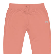 Load image into Gallery viewer, BK Unisex Fleece Sweatpants w/White Logo