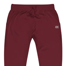 Load image into Gallery viewer, BK Unisex Fleece Sweatpants w/White Logo