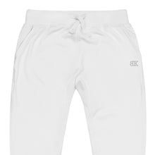 Load image into Gallery viewer, BK Unisex Fleece Sweatpants w/White Logo