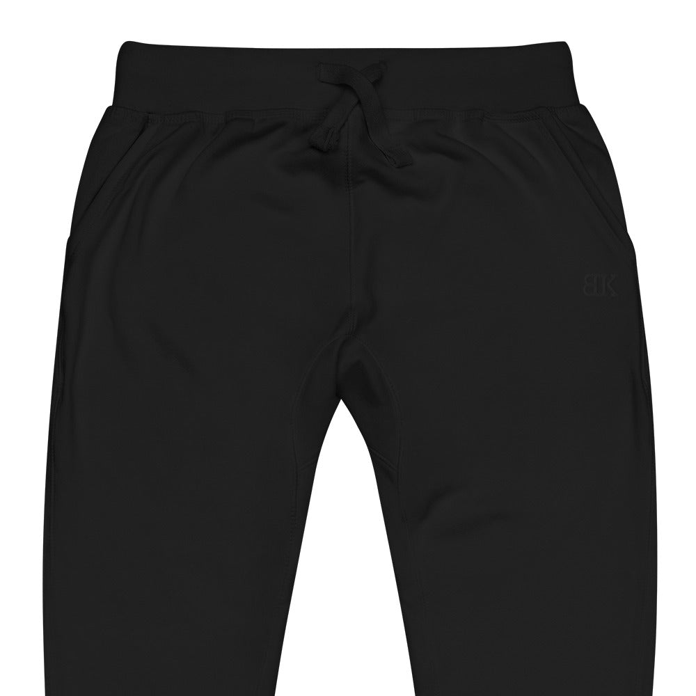 BK Unisex Fleece Sweatpants w/Black Logo