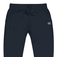 Load image into Gallery viewer, BK Unisex Fleece Sweatpants w/White Logo
