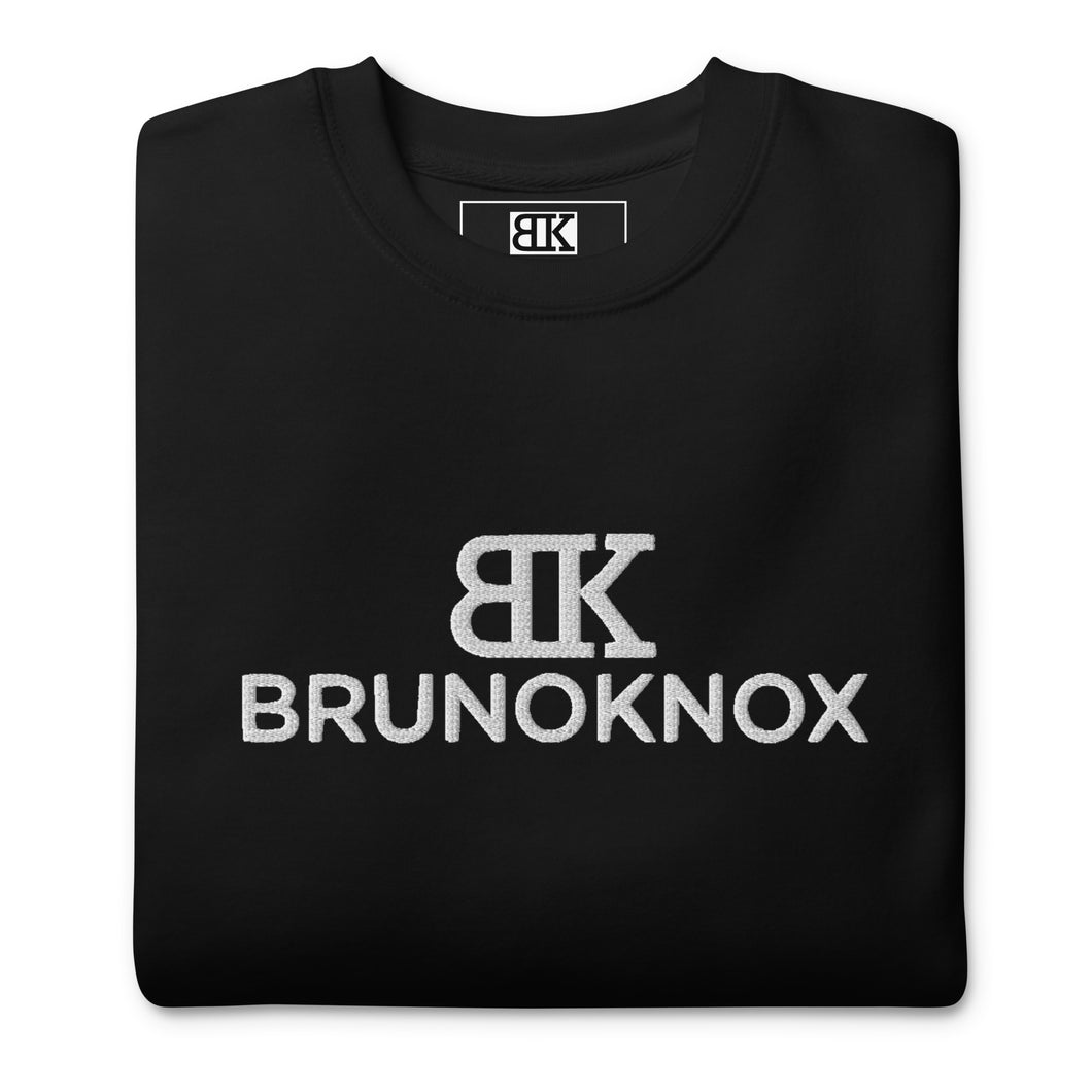 BK Unisex Premium Sweatshirt w/White Logo